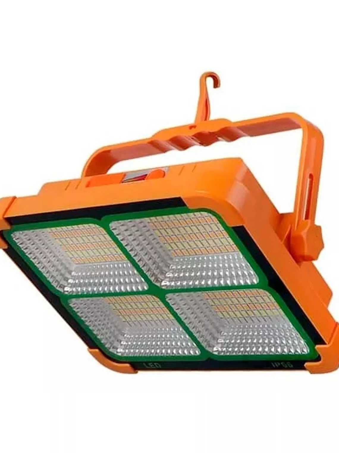 Proyector LED Solar 200W Portátil Recargable Power Bank Luz Fría/Cálida/Flash 4