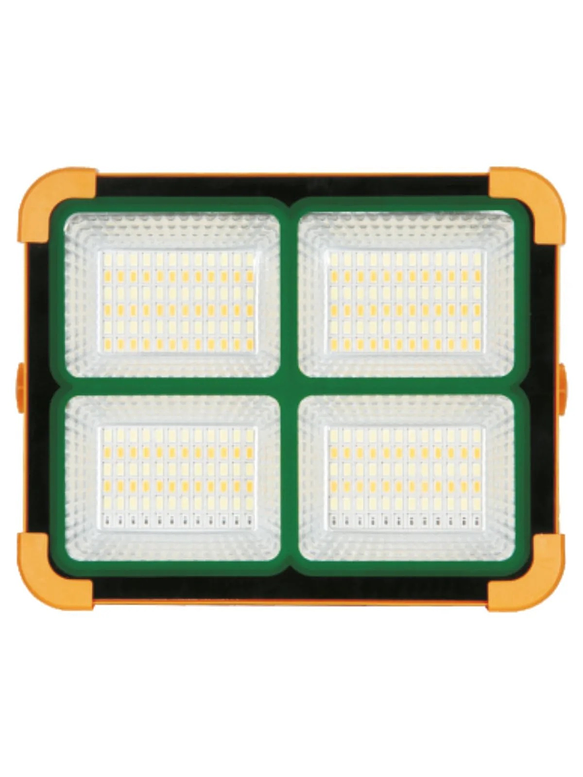 Proyector LED Solar 200W Portátil Recargable Power Bank Luz Fría/Cálida/Flash 1