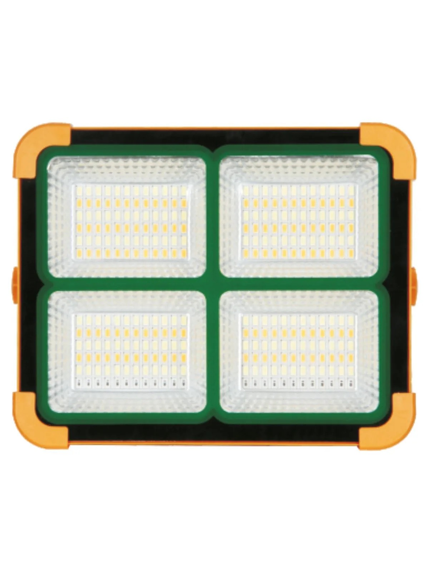 Proyector LED Solar 200W Portátil Recargable Power Bank Luz Fría/Cálida/Flash 1