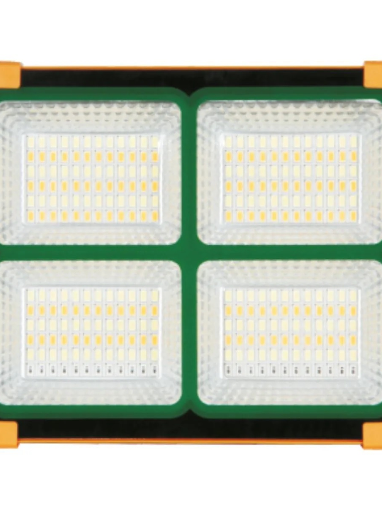 Proyector LED Solar 200W Portátil Recargable Power Bank Luz Fría/Cálida/Flash 1