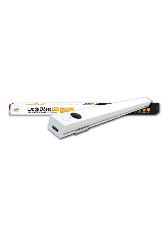 Luz de Closet LED D06 300mm Sensor Mano USB Recargable 2