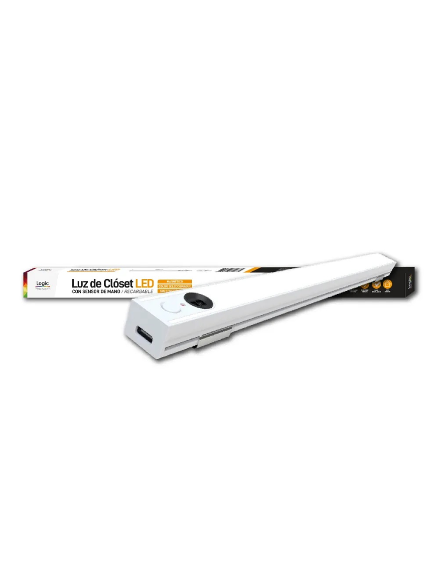 Luz de Closet LED D06 300mm Sensor Mano USB Recargable 2
