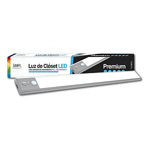 Luz de Closet LED A03 Premium 300mm Sensor PIR 3CCT Cuerpo Metálico