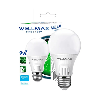 Ampolleta LED 9W 6500K E27 Sensor Movimiento Nocturno