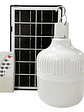 Ampolleta LED Solar 50W 6500K con Panel y Control de Tiempo - Miniatura 3