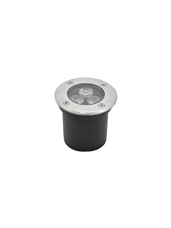 Foco Piso Empotrado LED 3W Luz Cálida IP68 1