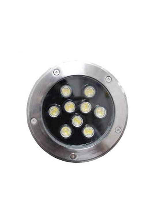 Foco Piso Empotrado LED 9W Luz Fría IP68 1