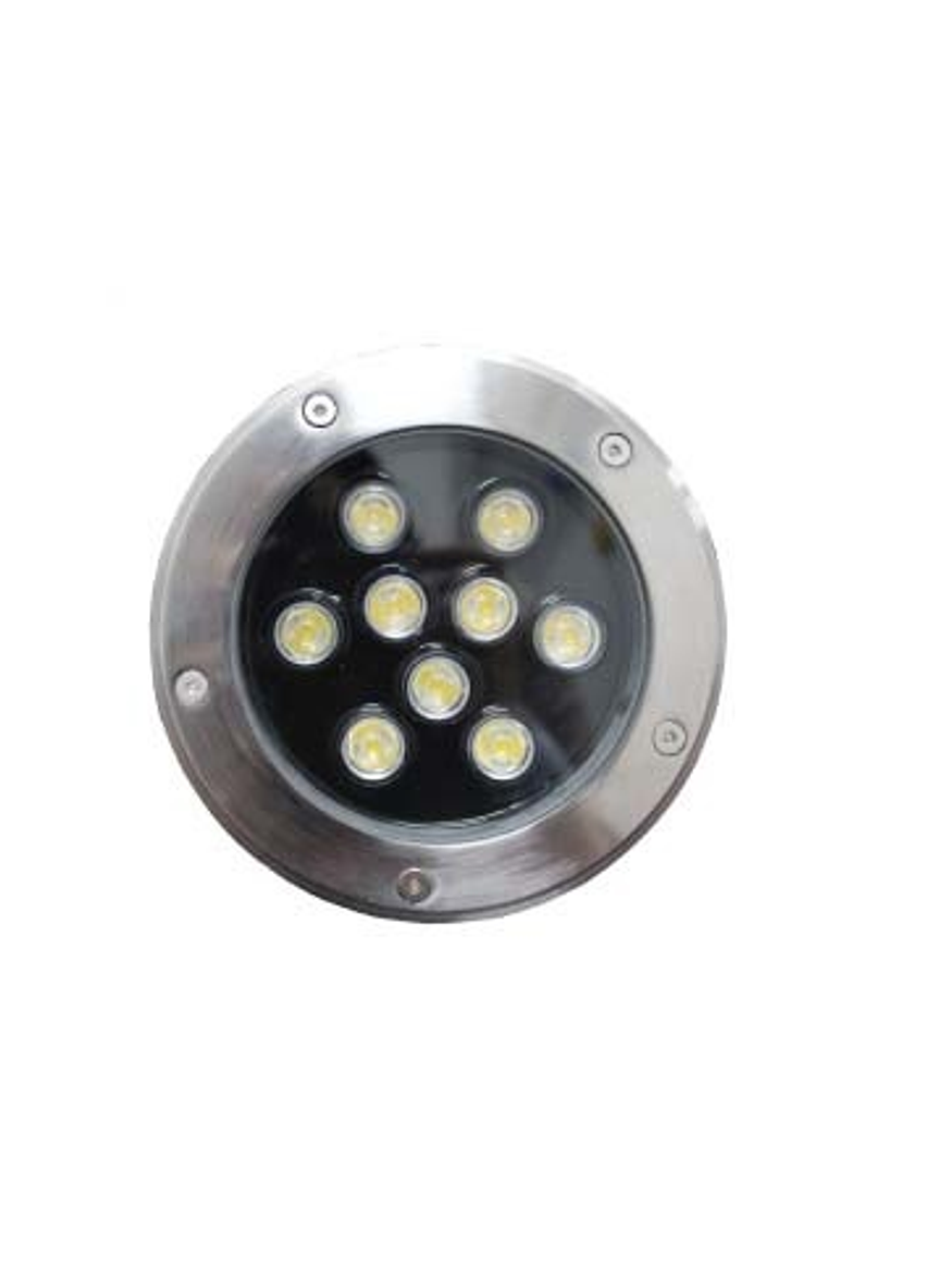 Foco Piso Empotrado LED 9W Luz Fría IP68 3