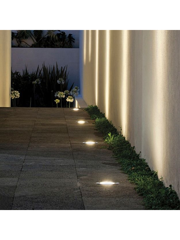 Foco Piso Empotrado LED 9W Luz Fría IP68 4