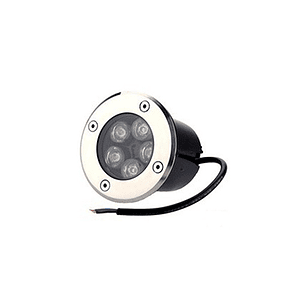 Foco Piso Empotrado LED 5W Luz Cálida IP68