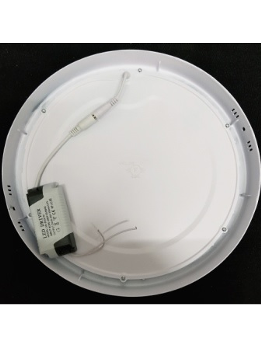 Plafón Sobrepuesto Redondo 12W Luz Fría IP20 2