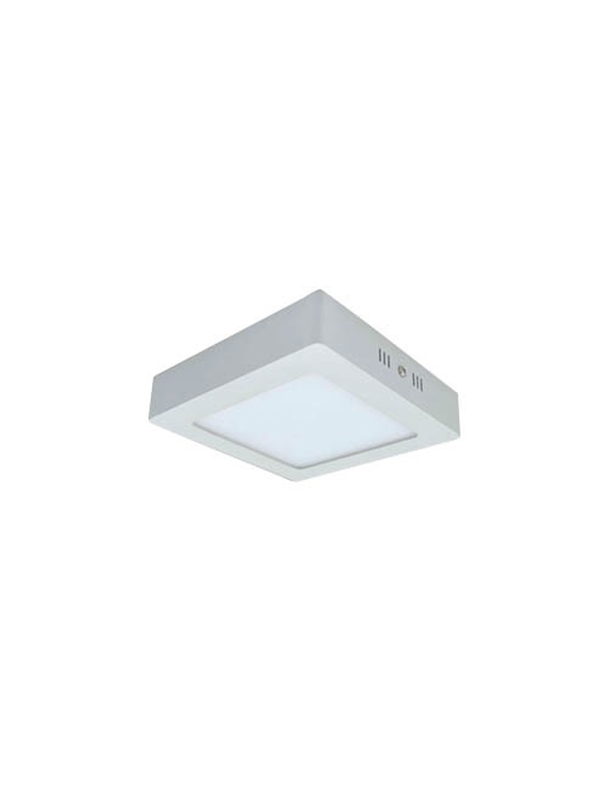 Plafón Sobrepuesto Cuadrado 12W Luz Neutra IP20 1