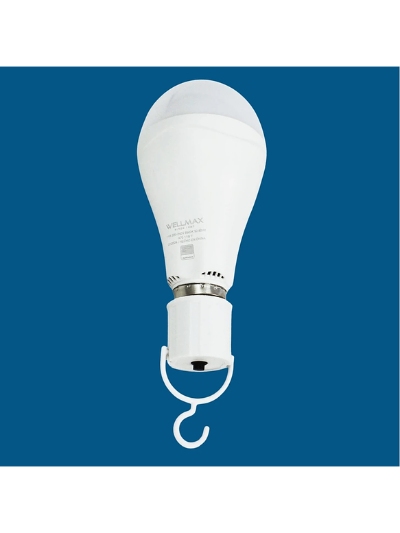 Ampolleta Emergencia LED 9W E27 Luz Fría 6500K 7