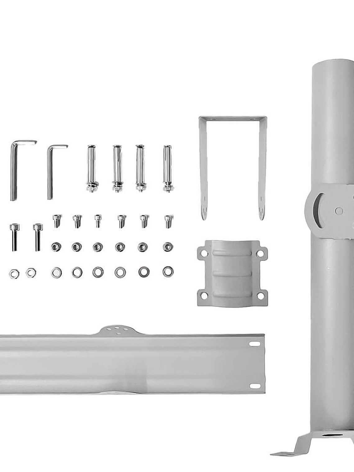 Luminaria solar pública LED AUSTRAL 400W luz fría IP65 6