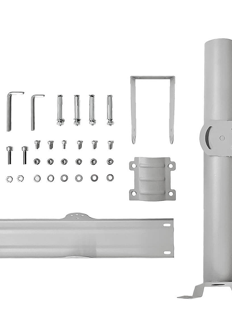 Luminaria solar pública LED AUSTRAL 400W luz fría IP65 6