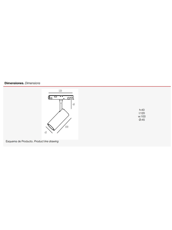 Foco Magnético LED Roblan 10W Luz Neutra 48V – Negro 3