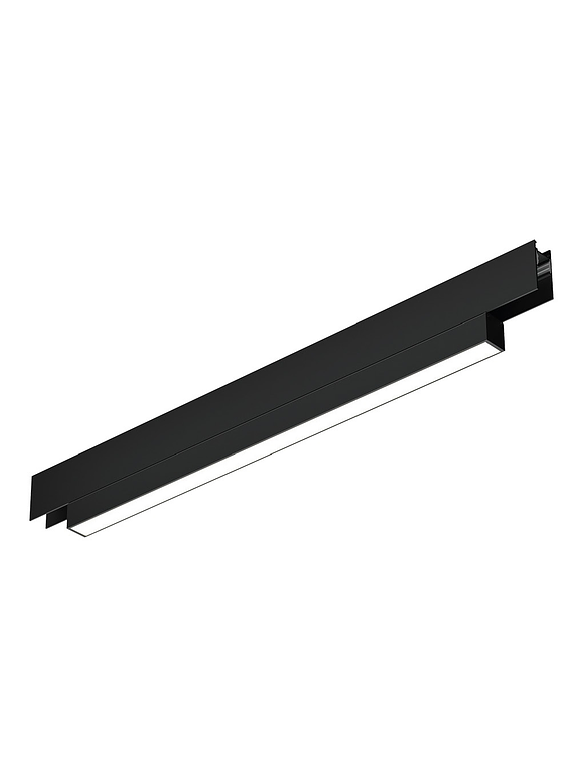 Foco Magnético LED Lineal 20W 4000K negro 48v 1