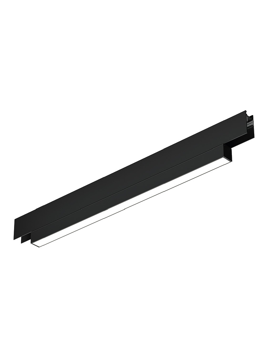 Foco Magnético LED Lineal 20W 4000K negro 48v 1