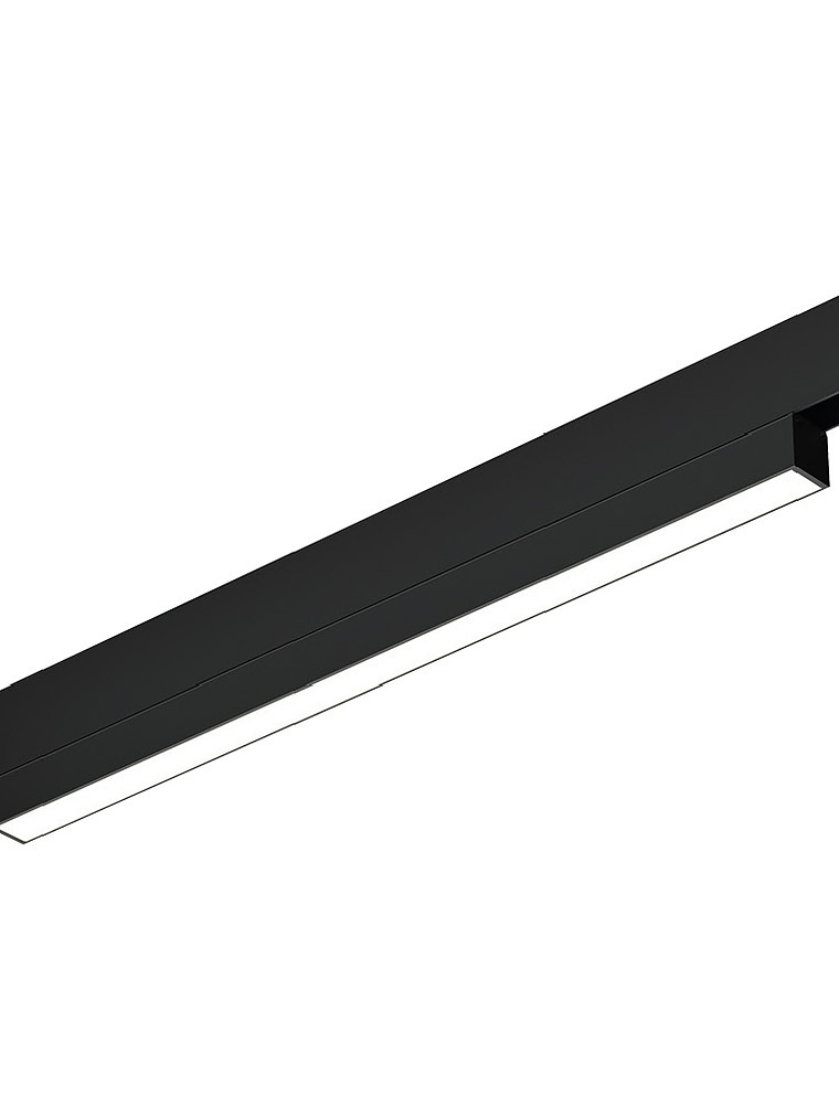 Foco Magnético LED Lineal 20W 4000K negro 48v 1