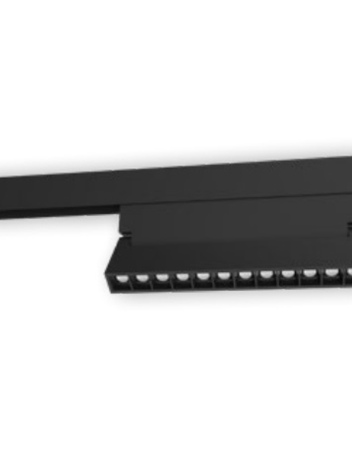 Foco Magnético Basculante LED 12W 3000K negro 48V 2