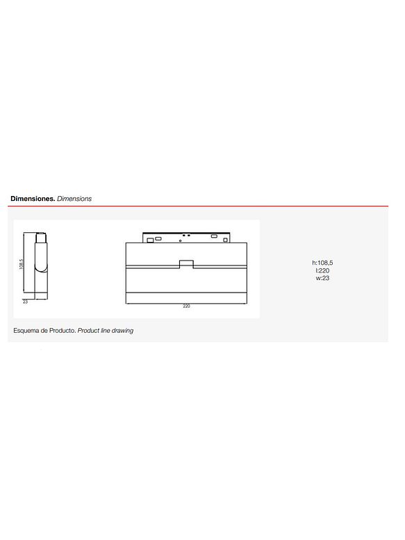 Foco Magnético Basculante LED 12W 3000K negro 48V 3