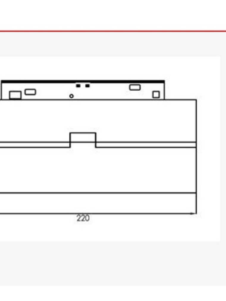 Foco Magnético Basculante LED 12W 3000K negro 48V 3