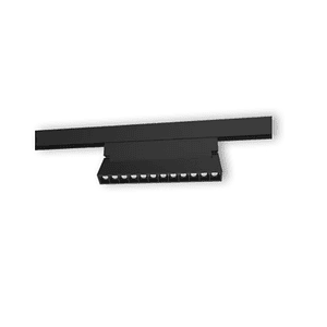 Foco Magnético Basculante LED 12W 4000K negro 48V