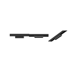 Foco Magnético Basculante LED 12W 4000K negro 48V