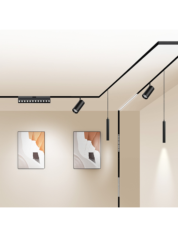 Foco Magnético LED Roblan 15W Luz Neutra 48V – Negro 4