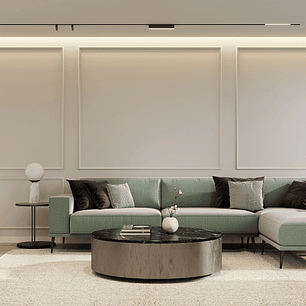 Foco Magnético LED 15W 4000K CRI95 negro 48V 