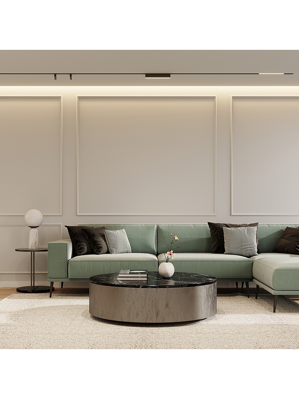 Foco Magnético LED Roblan 15W Luz Neutra negro 48V  2