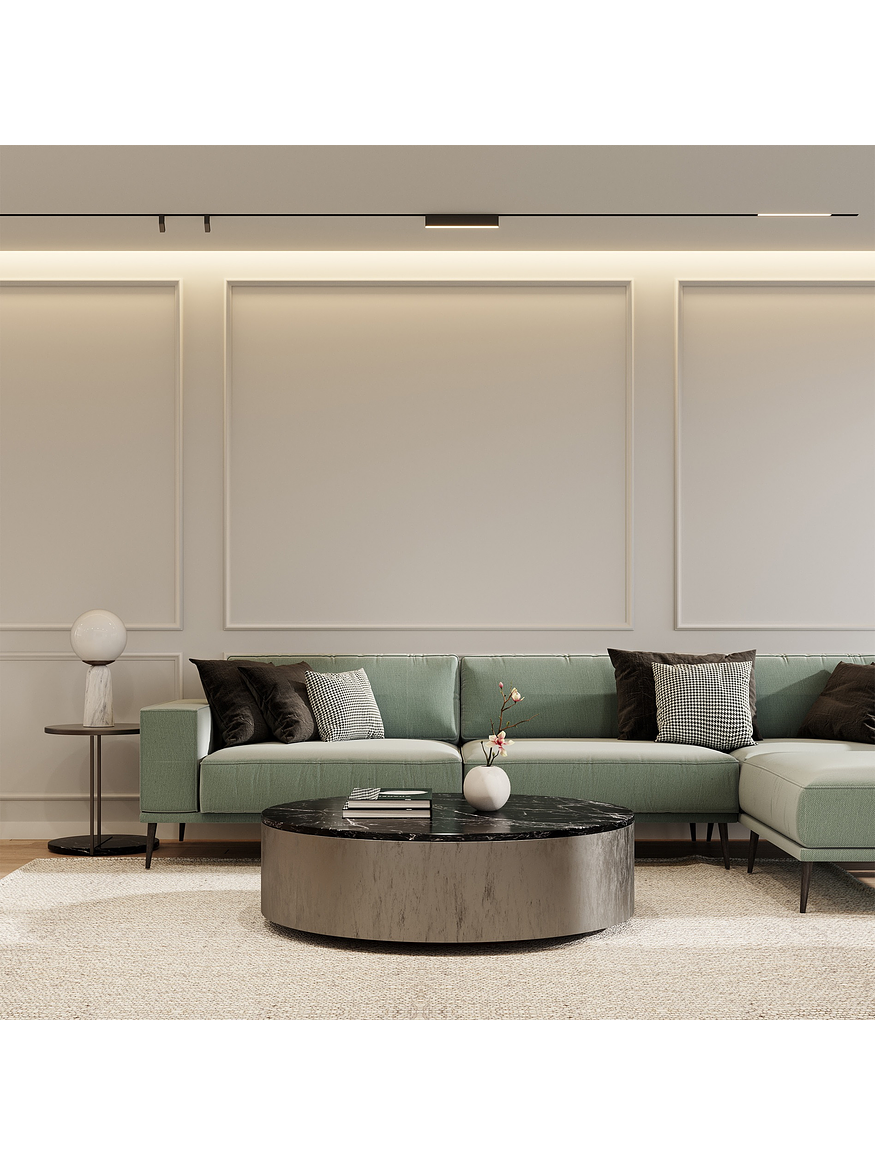 Foco Magnético LED Roblan 15W Luz Neutra negro 48V  2