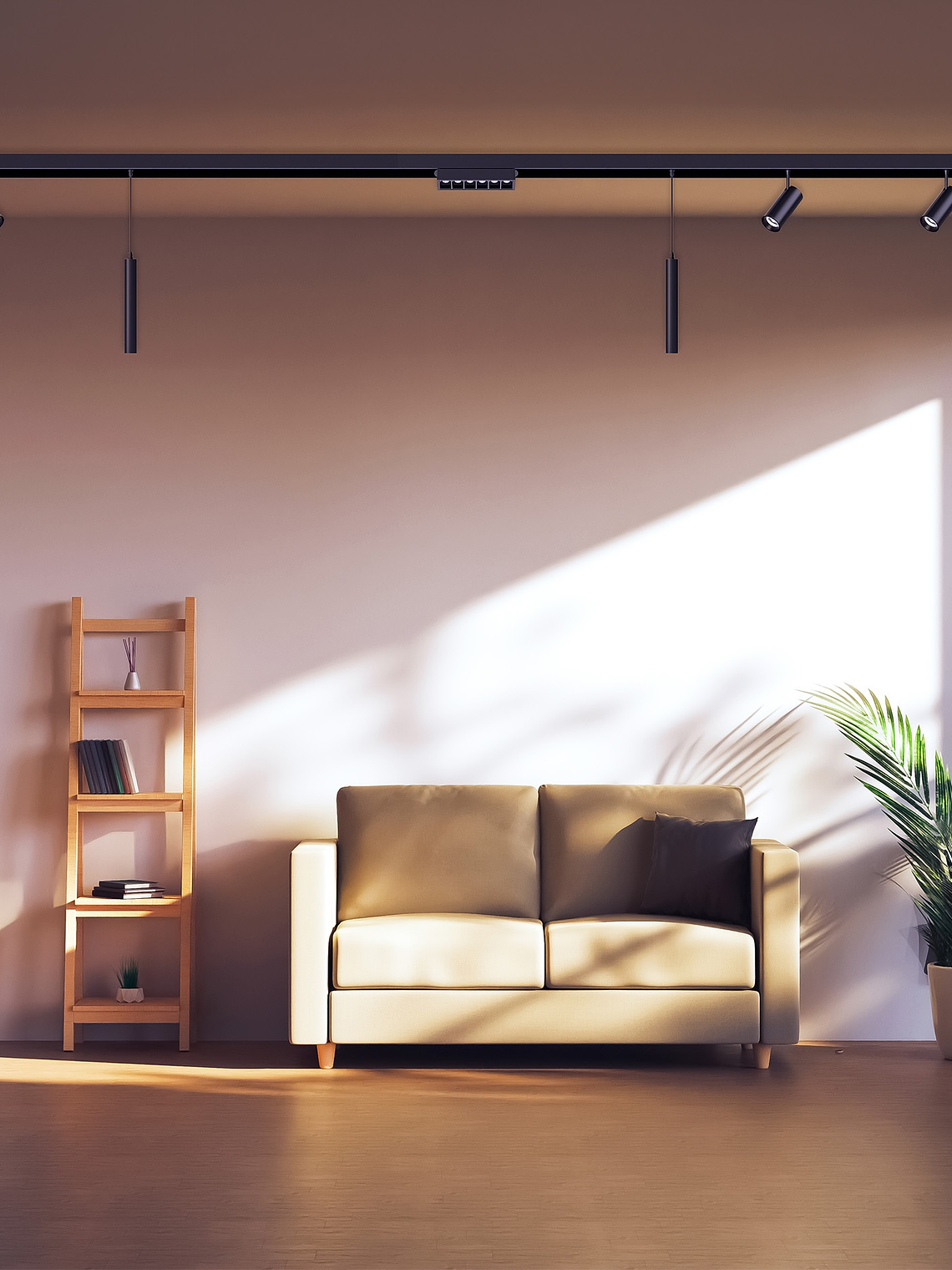 Foco Magnético LED 35W 3000K negro 48V 3