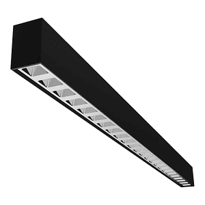 Luminaria Lineal LED Reflector 30W CCT Regulable Negro