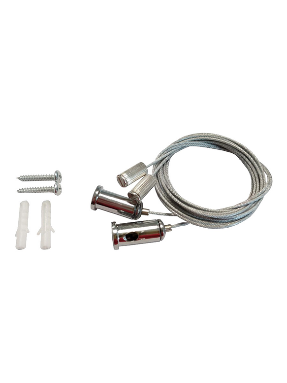 Kit Suspensión VSET VSETSUS con Cable y Soporte Metálico 1