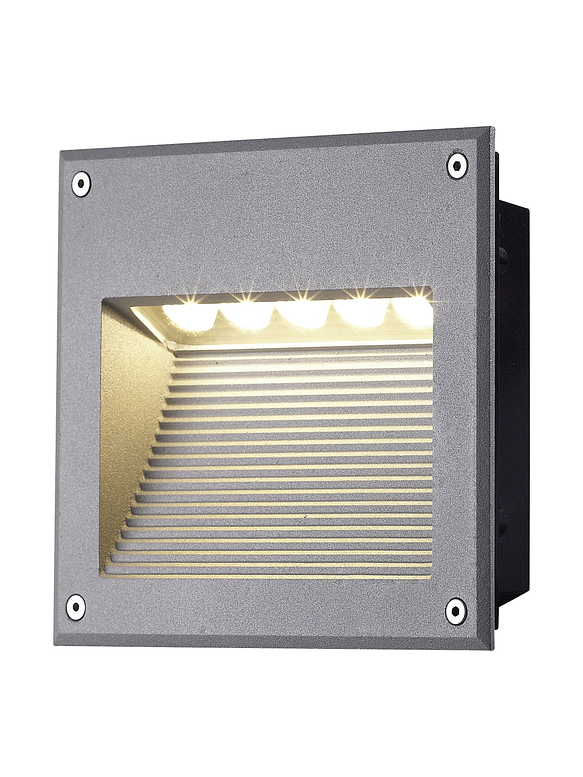 Aplique LED Pared 7W 3000K IP65 Gris Claro 2