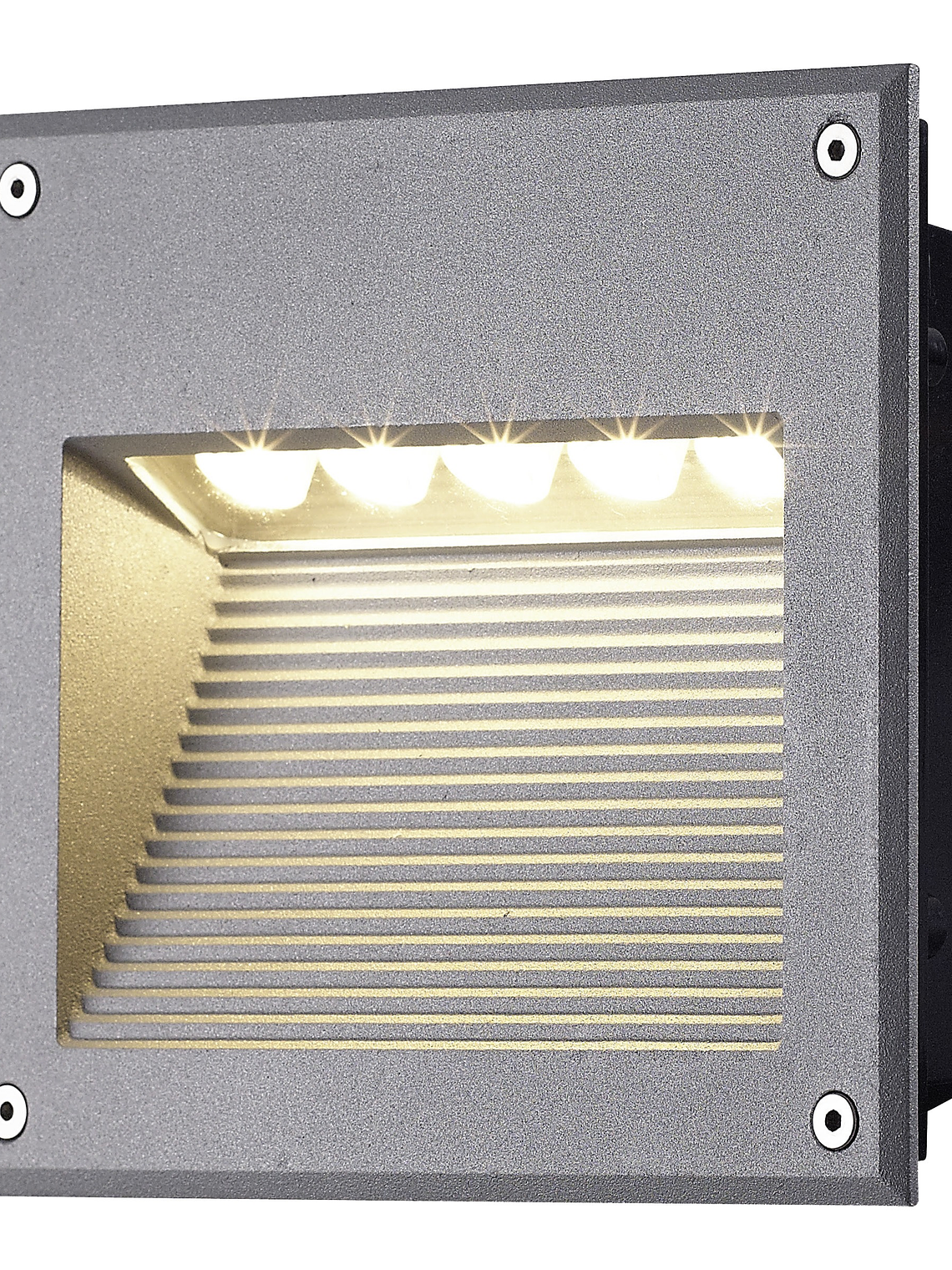 Aplique LED Pared 7W 3000K IP65 Gris Claro 1