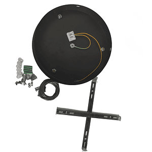 Suspensión CVSET Negro para 1 Luminaria 