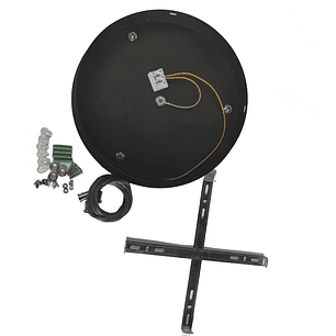 Kit Suspensión CVSET Negro para 1 Luminaria 