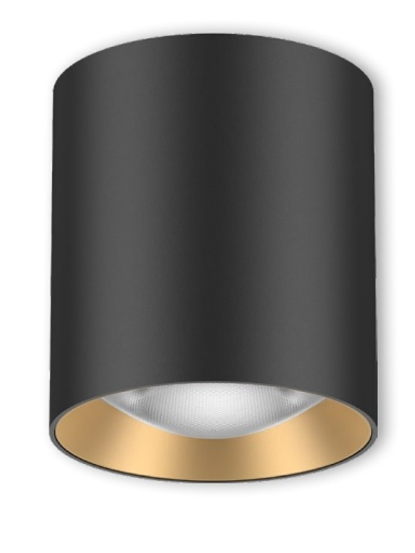 Luminaria Techo MUXIA Redonda 8W CCT IP20 Negro Dimmeable  1