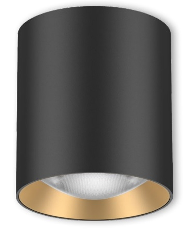 Luminaria Techo MUXIA Redonda 8W CCT IP20 Negro Dimmeable  1