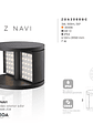 Bollard Solar LED Roblan Navi 3W Luz Cálida IP54 – Gris Oscuro - Miniatura 2