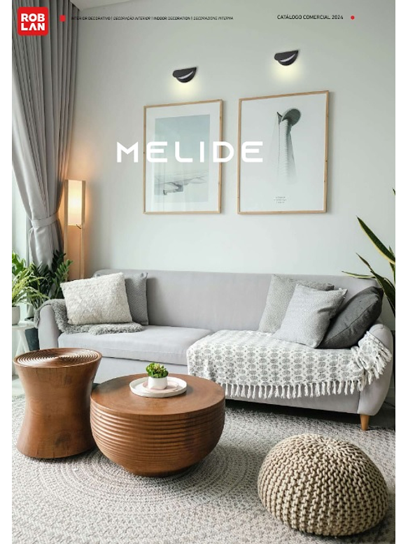 Aplique LED Roblan Melide 10W 3000K Dimmable  Blanco  2