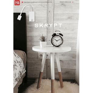 Aplique LED Lectura SKRYPT 3W 3000K Blanco Orientable