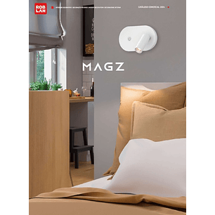 Aplique LED Lectura MAGZ 3W 3000K USB Blanco Orientable