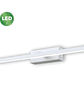 Aplique LED Baño ALOE 8W CCT 3000K/4000K IP44  - Miniatura 1