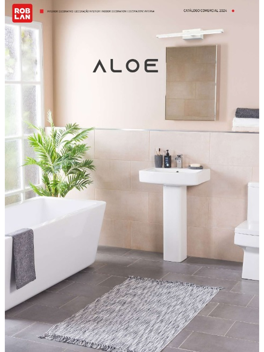 Aplique LED Baño ALOE 8W CCT 3000K/4000K IP44  4