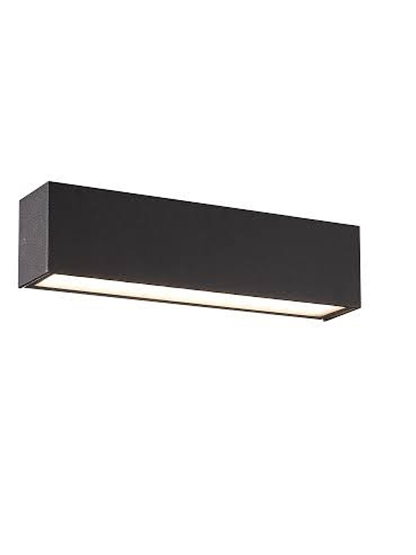 Aplique LED Roblan Izar 22W 3000K IP54 Exterior – Negro 1