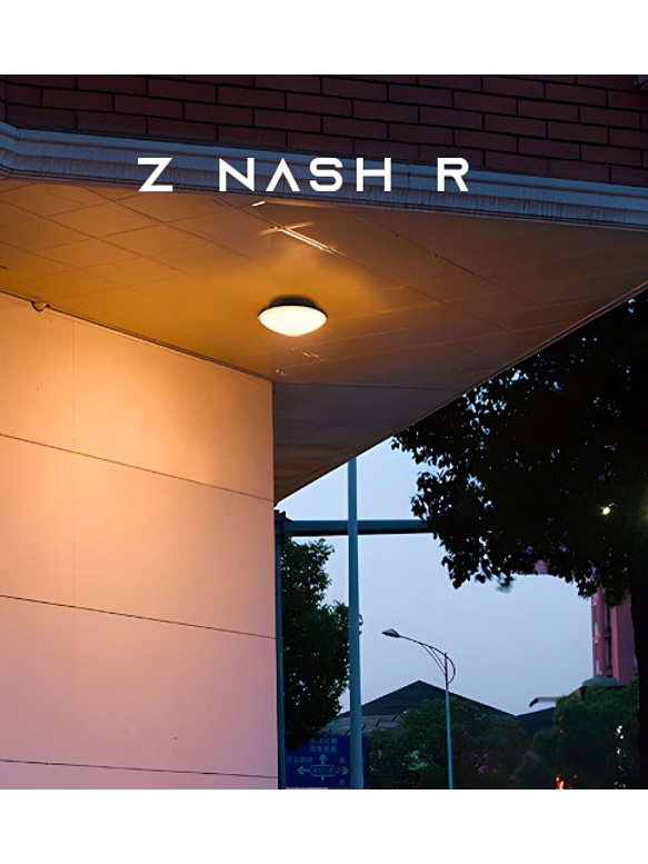 Plafón LED Exterior 12,5W 1156Lm 3000K IP54 Gris Oscuro   2