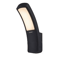 Aplique LED Exterior 12,5W 600lm 3000K IP54 Gris Oscuro